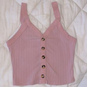 Light pink bozzolo top